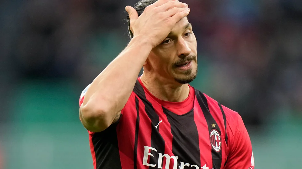 Zlatan Ibrahimovic och hans Milan har spelat färdigt i Champions League. Arkivbild.