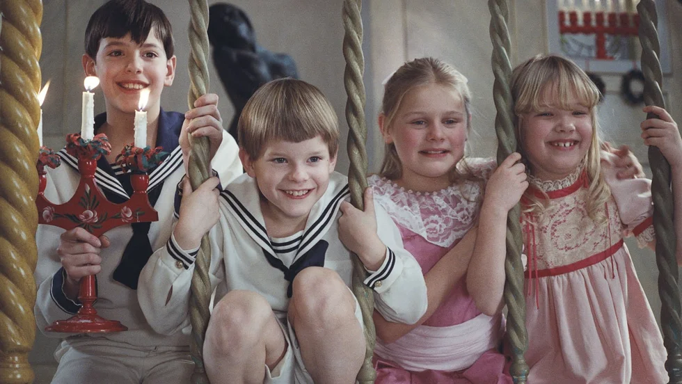 Julstämning i "Fanny och Alexander" som visas på annandagen på SVT.