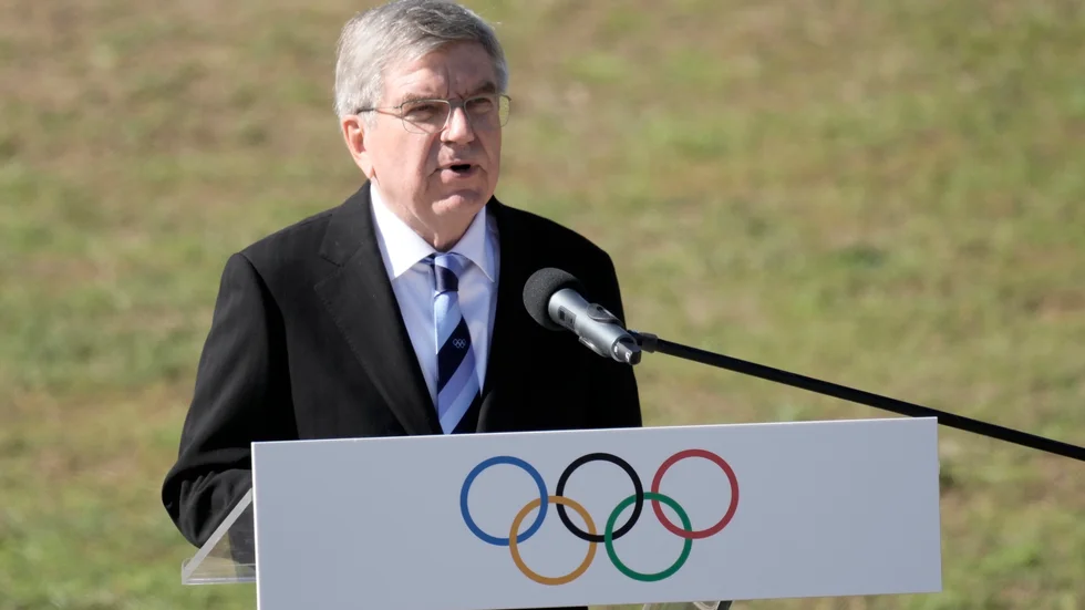 IOK-ordföranden Thomas Bach. Arkivbild.