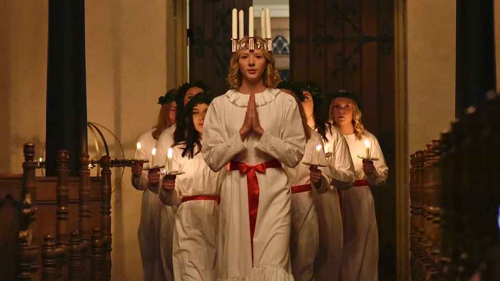 Boxholms lucia heter Hilda Ejdeholt.
