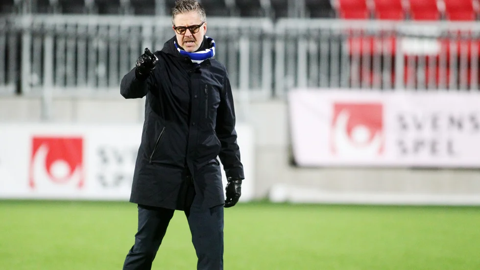 Rikard Norling gladdes åt mycket av det hans lag visade upp i Bromma.