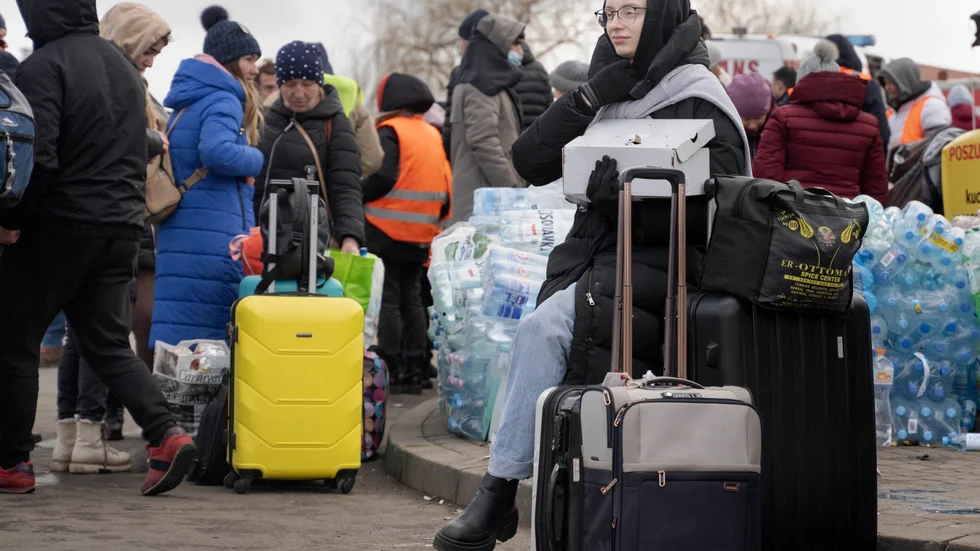 Christina, som flytt undan kriget i Ukraina, skäms över att komma från Ryssland.