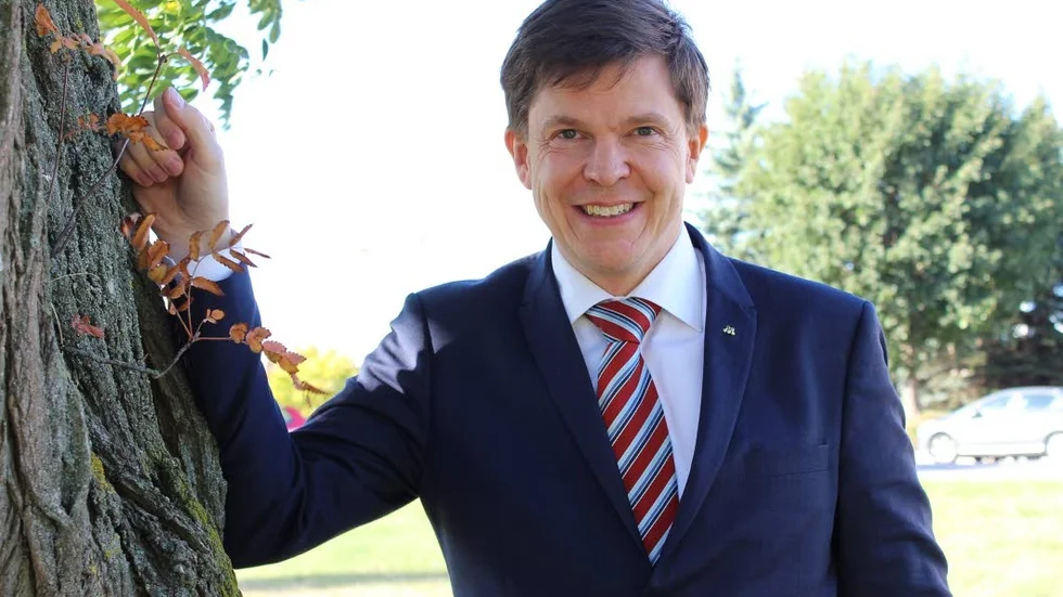 Toppar listan. Riksdagsledamoten Andreas Norlén (M), Norrköping, fick mest röster i provvalet.