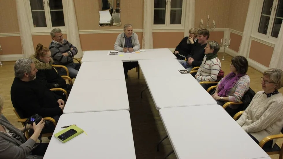 UPPTAKTEN. Här är delar av gänget som ska dra igång ett nytt parti i Norrköpingspolitiken.