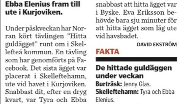 Norran 19 april.