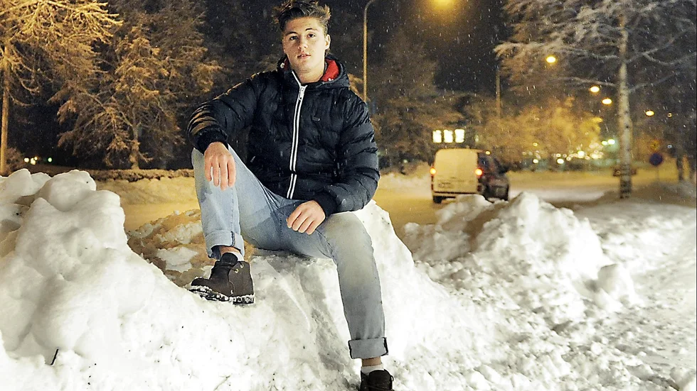 Tillbaka. William Löf finns med i laget när serieledande Skellefteå IBK har omstart i division I Norrland i helgen.