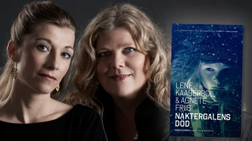 Lene Kaaberbøl och Agnete Friis är författarna bakom boken Näktergalens död. Foto: Lisbeth Holten Fotografi/Pressbild