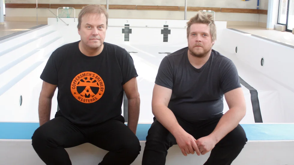 Örjan Berglund och Daniel Peterson.