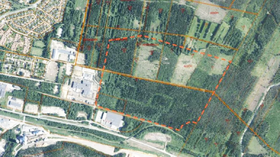Hedensbyn East blir cirka 45 hektar stort.