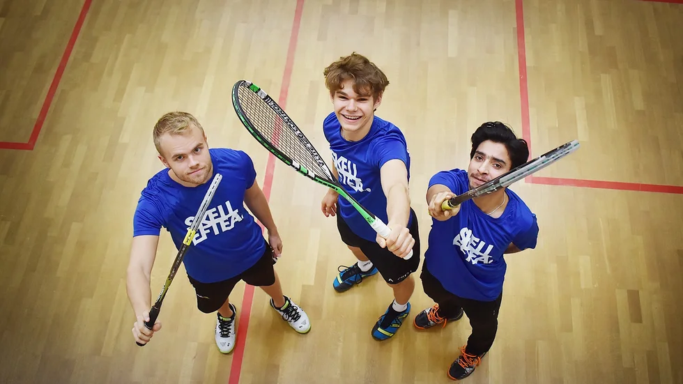 Albin Kaiding, Erik Jakobsson och Zeeshan Khan är tre av spelarna som ska försöka vinna SM-guld i helgen.