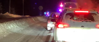 Två personer svårt skadade efter frontalkrock