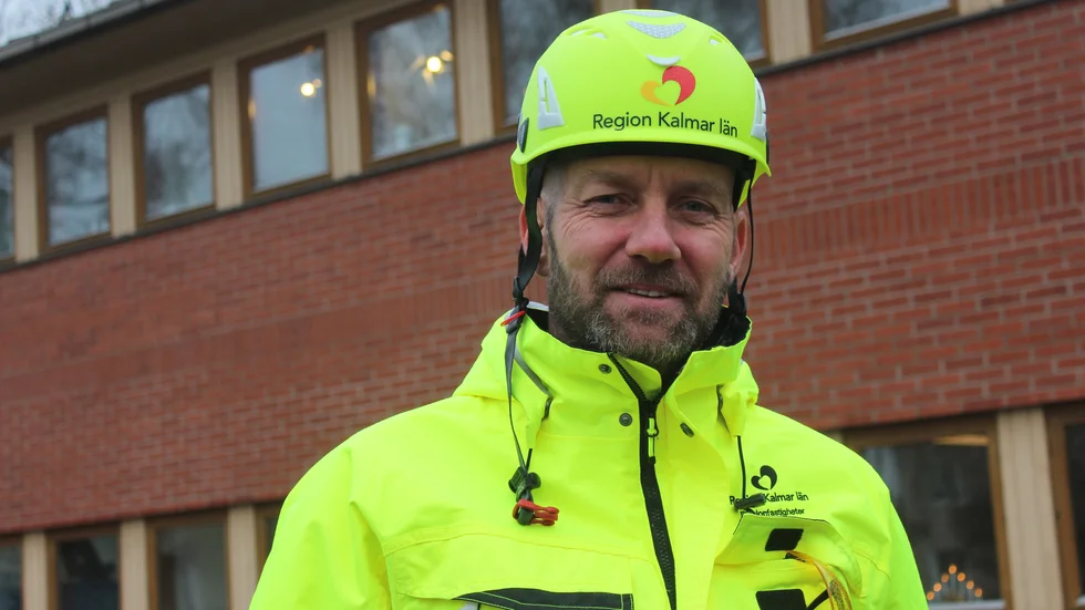 Perry Essén är projektchef från regionens sida.