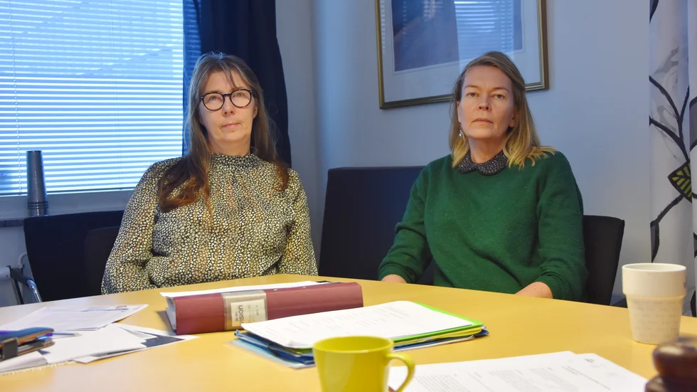 Marianne Ericsson Westin, huvudskyddsombud Vision Boden, och Annelie Wemmenhag, ordförande Vision Boden, berättar att de på fredagens möte med kommunens förvaltningsledning enbart talade om sakfrågan - att det är dålig arbetsmiljö. "Allt fokus låg på det, man har förstått var allvaret ligger", säger Annelie Wemmenhag.