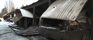 Vicevärden efter garagebranden: ”Ett avbräck för många”
