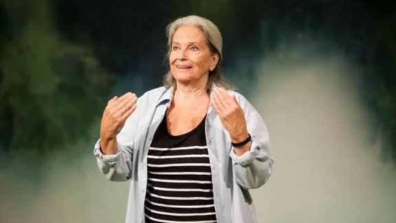 Skådespelaren och regissören Gunnel Lindblom hyllas med en minneskväll på Dramaten. Arkivbild.