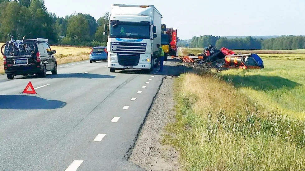 Här kunde trafiken ta sig förbi växelvis.