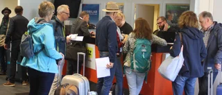 Första charterturisterna från Holland nöjda med resan till Skellefteå