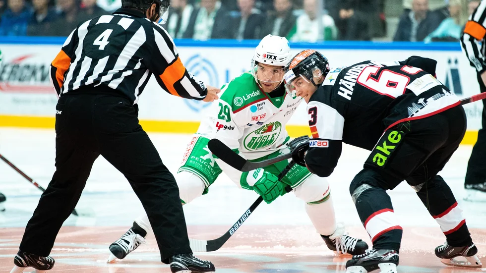 Det blev bara en match i Rögle för den tidigare AIK-forwarden Matt Anderson. 