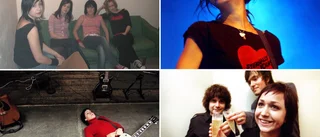 Bildspel: Bortglömda foton och tidigt 00-tal – här är Sahara Hotnights i början av karriären