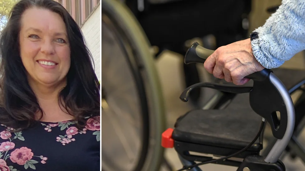 "De flesta får vanliga influensasymtom och några får väldigt milda symtom", säger äldreomsorgschefen Anneli Larsson om de smittade omsorgstagarna.