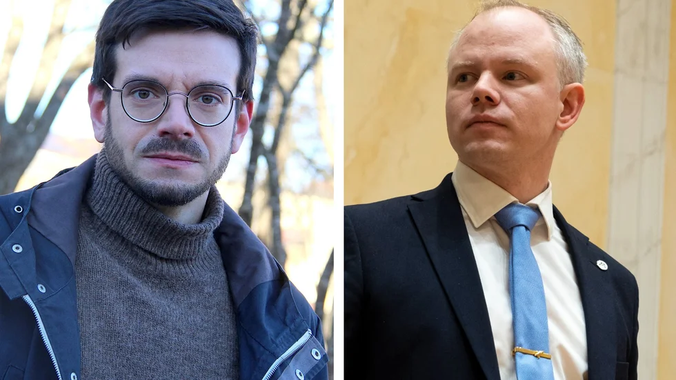 Förskolepersonal ska inte plocka upp farliga föremål. Det konstaterar barn- och ungdomsnämndens företrädare Elias Aguirre (S) och Erik Östman (M) efter personalens larm.