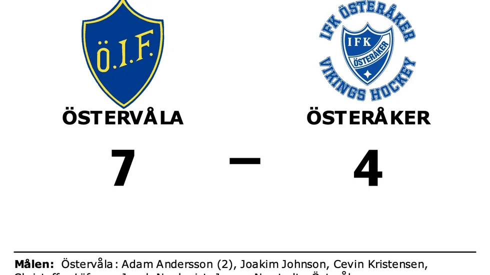 Östervåla IF vann mot IFK Österåker Vikings HC