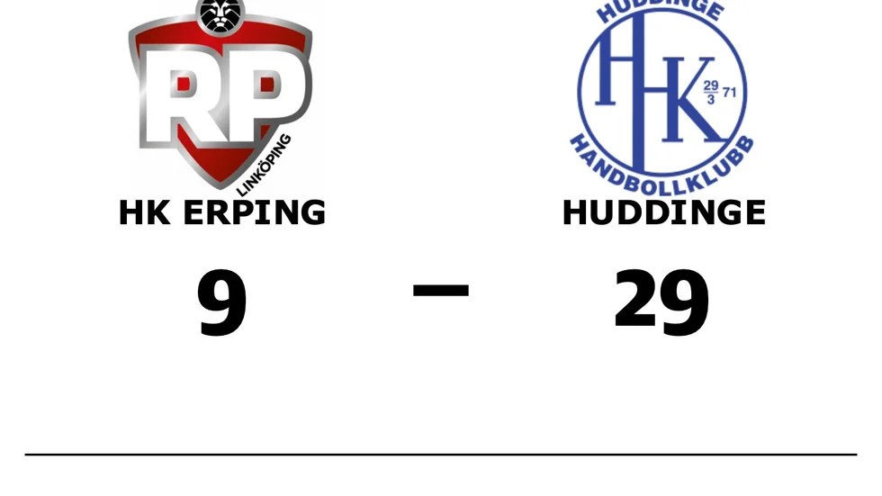 HK eRPing förlorade mot Huddinge HK