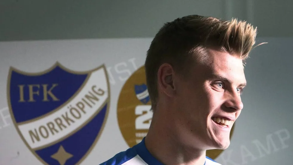 GLAD IGEN. Friskförklarad och träningsvillig. Eric Smith kan le igen.
