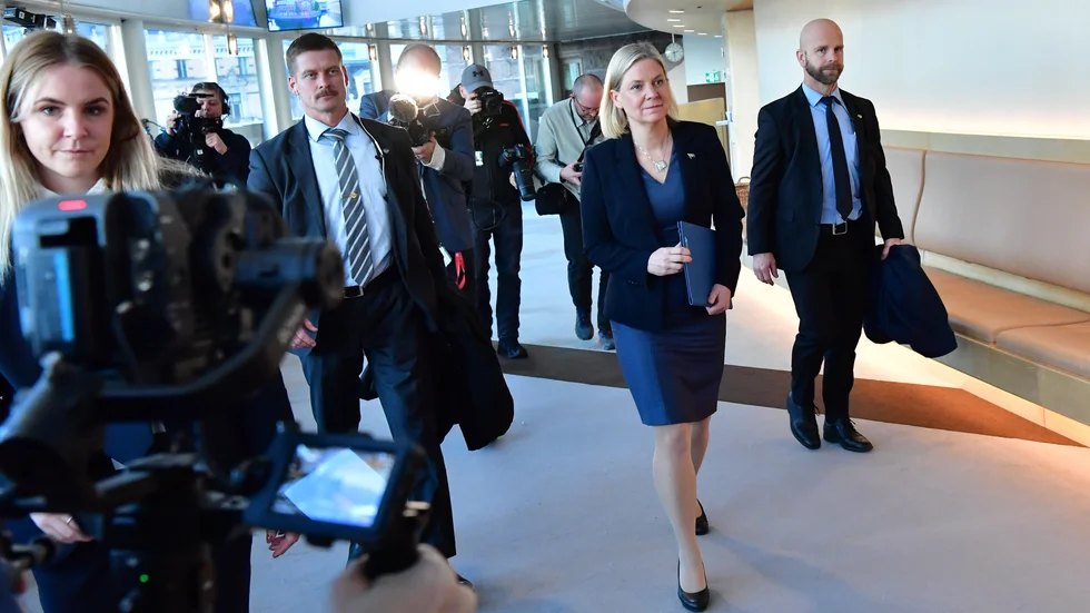 Statsminster Magdalena Andersson.