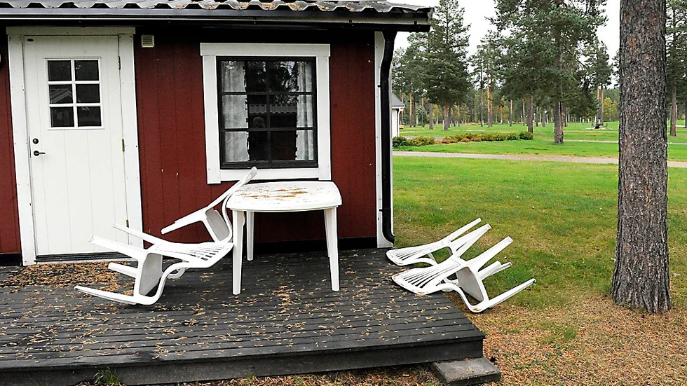 Nya stugor. Det kommer att bli ett antal helt nya campingstugor i Byske. Foto: .