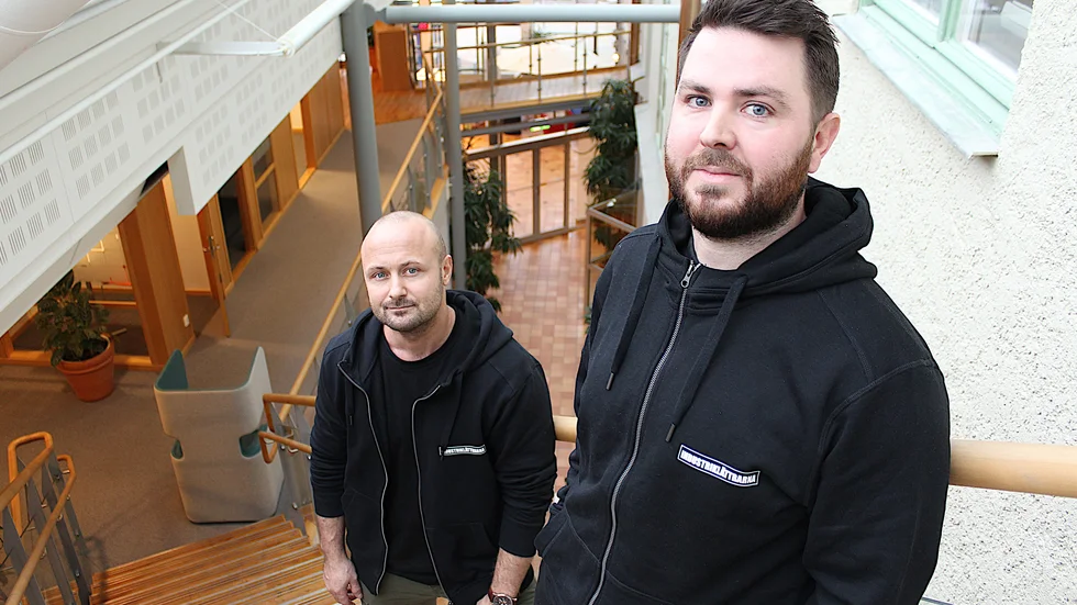Industriklättrarna, Christopher Elvström och Tommy De Groot, satsar nu på hemmamarknaden i Linköping och Östergötland i första hand.