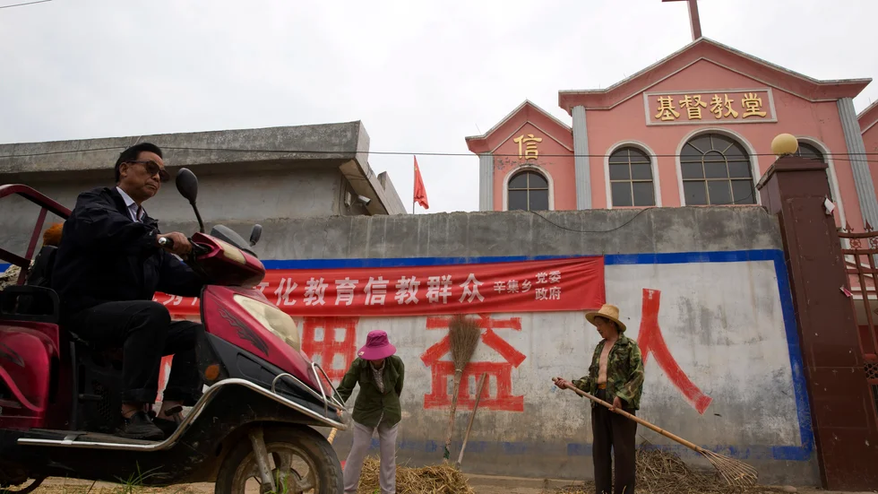 Under Xi Jinpings tid vid makten har kontrollen av många religiösa samfund blivit striktare i Kina. Arkivbild från 2018.