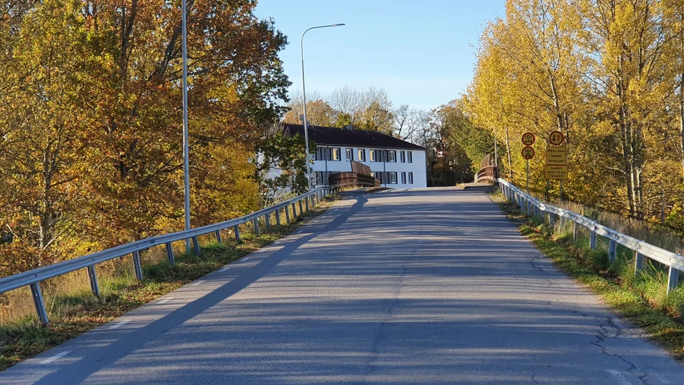 Järnvägsbron i Vrena.