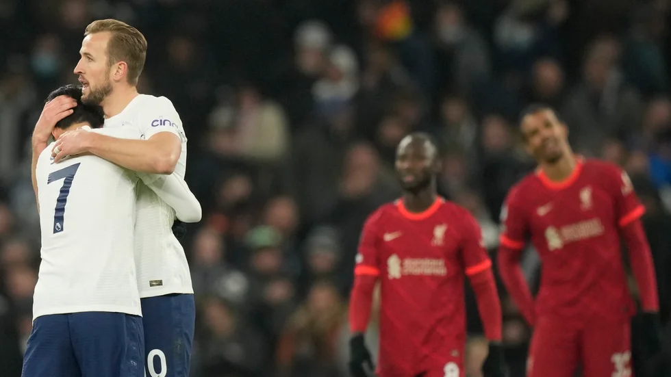 Tottenham kunde jubla efter 2–2-målet mot Liverpool.