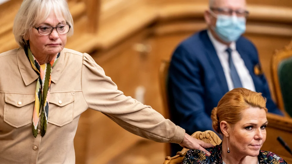 Dansk Folkepartis tidigare partiledaren Pia Kjærsgaard var en av många DF-politiker som försvarade Inger Støjberg när folketinget röstade om att den tidigare migrationsministern är olämplig som ledamot i parlamentet.