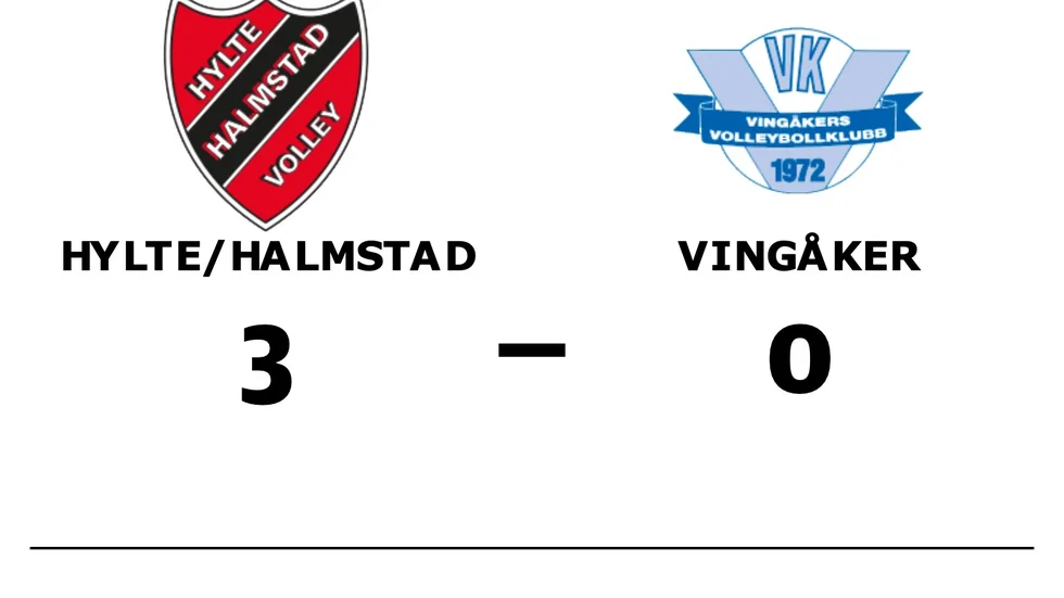 Hylte/Halmstad vann mot Vingåker