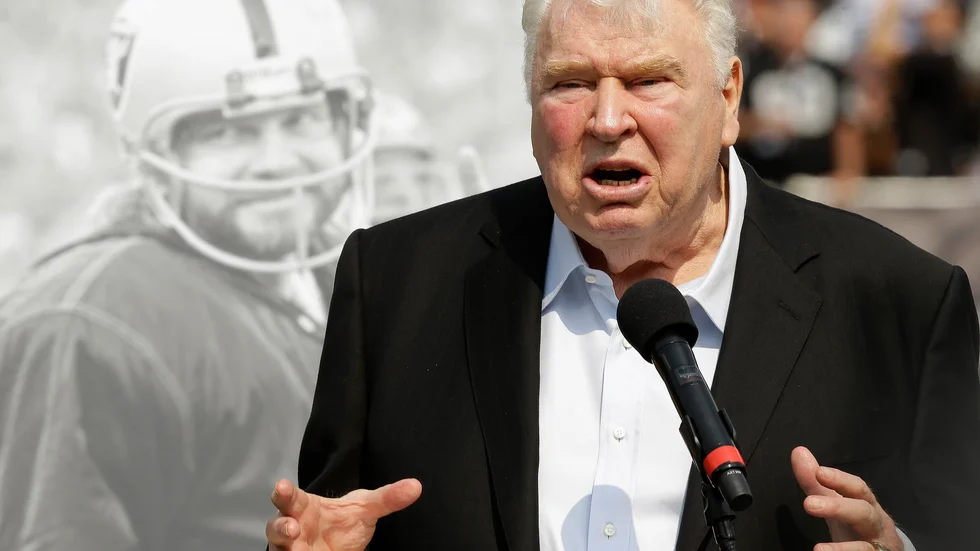 John Madden är död. Arkivbild.