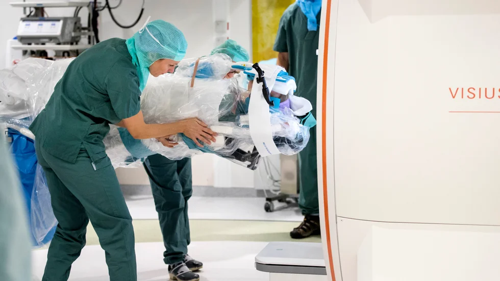Bild inifrån Sahlgrenska sjukhuset i Göteborg. Regionen har upphandlat ett it-system för miljardbelopp men läkarna tror att det riskerar att leda till patientskador. Arkivbild.