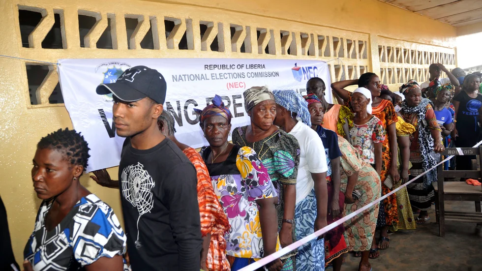 Val i Liberia 2017. Sverige genomför en biståndsinsats i landet som ökar kunskapen om rätten till arbete och anständiga villkor för personer med funktionsnedsättning, skriver Carin Jämtin, Sidas generaldirektör.