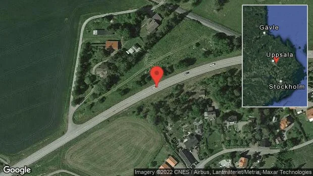 Singelolycka på väg 282