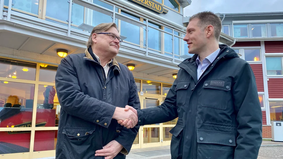 Mats Båverud lämnar över vd-ansvaret till Henrik Gilstring i februari. "Henrik har de strängar man behöver på en lyra för att leda ett företag", säger Båverud.