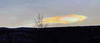 Läsarbild: Pärlemormoln i Kvikkjokk