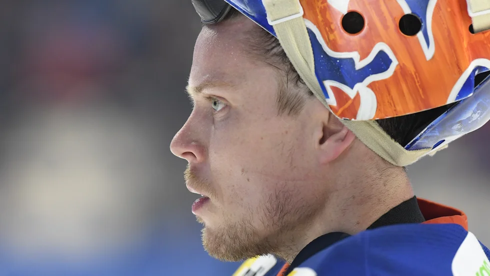 Växjös målvakt Viktor Fasth.