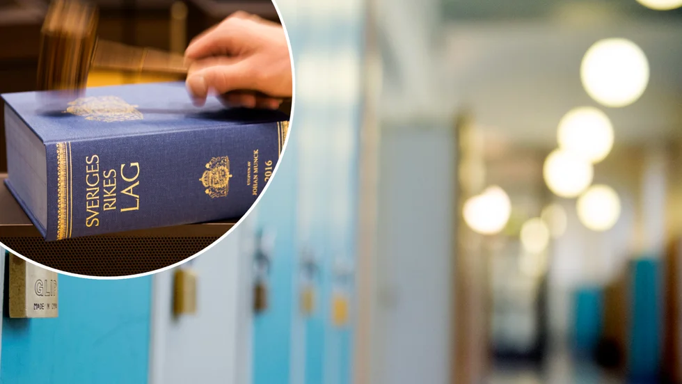 Tonåringen döms till 30 timmars ungdomstjänst och ska betala skadestånd på 6 300 kronor till den elev han slog. Bilden är tagen i en annan skola än den i artikeln.