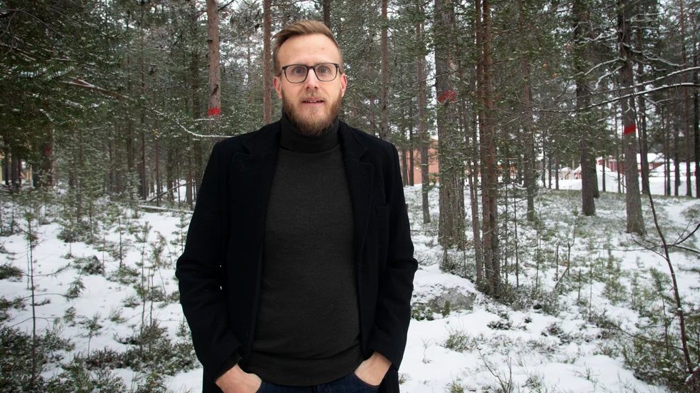 "Vi vill att folk i större utsträckning ska resa till Arvidsjaur för destinationen Arvidsjaur. För att det finns ett bra utbud av aktiviteter och inte bara tak över huvudet", säger Kristofer Lundström. (Arkivbild)