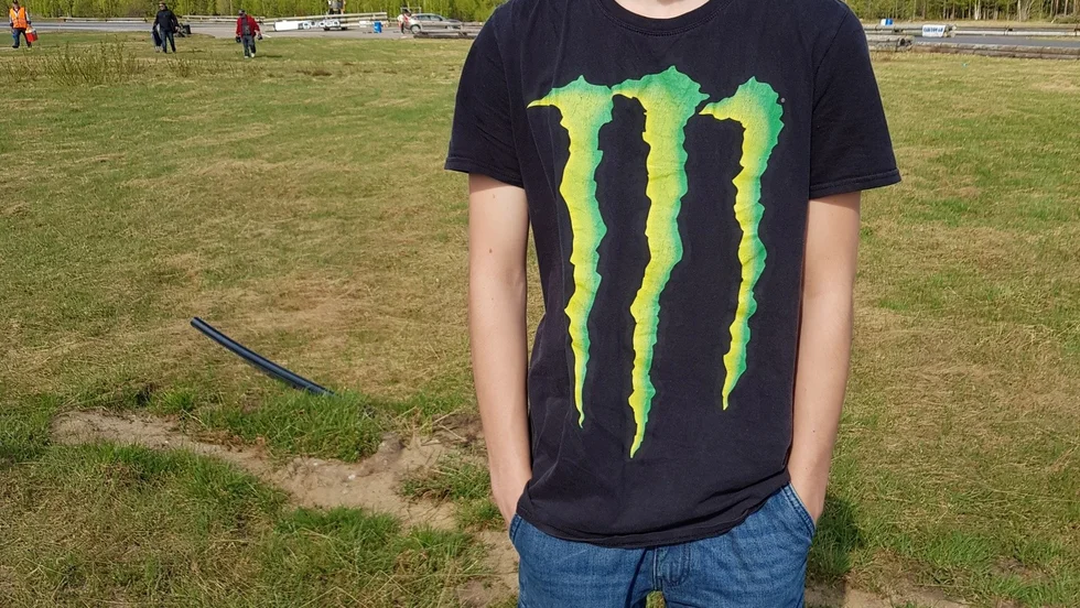 Colin Forsman, 15 år, yngst av alla förare i 4-timmars.