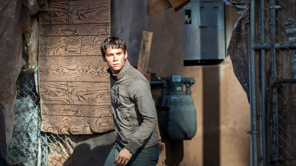 Kämpigt. Thomas (Dylan O'Brien) får det hett om öronen i nya "Maze runner"-uppföljaren. Foto: Richard Foreman, Jr. SMPSP Foto: Richard Foreman, Jr. SMPSP.