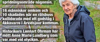 Långläsning: 16 döda i värsta lokala tågolyckan någonsin – Anne-Marie var ombord