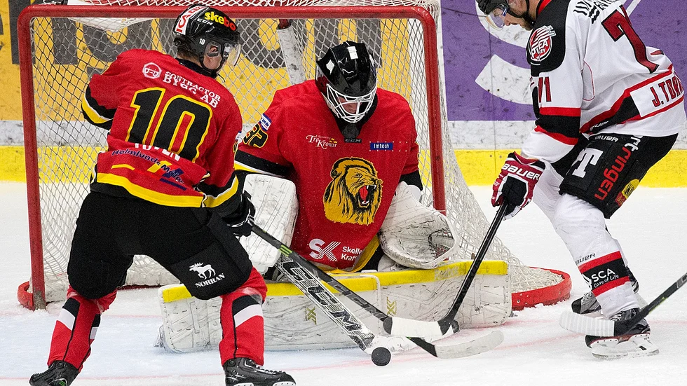 Förlorade. Lejon föll borta mot Vännäs med 2–4 under onsdagskvällen. Foto: Arkiv Arkiv.