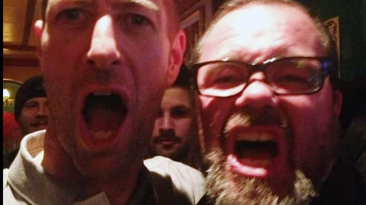 Anders Forsberg tillsammans med Ralph Tjärnlund, tidigare Kåge. Foto: Privat.